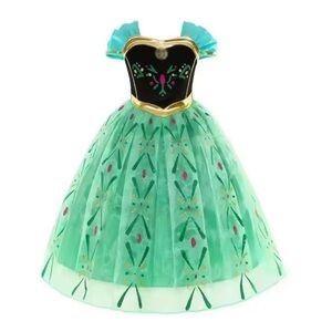 NEW Disney Frozen 2 Anna Princess Dress – Sparkly Sequin Mesh Party Gown Queen